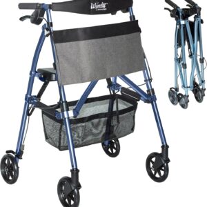 AUCT 11892 - $270 Stander Wonder Rollator Plus, Lightweight Folding Mobil