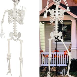 AUCT 11320 - $90 Lodou 1PC 7.9ft/240cm Halloween Giant Skeleton Full Body