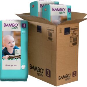 AUCT 11643 - $62 Bambo Nature Hypoallergenic Baby Diapers, Eco-Labeled Di