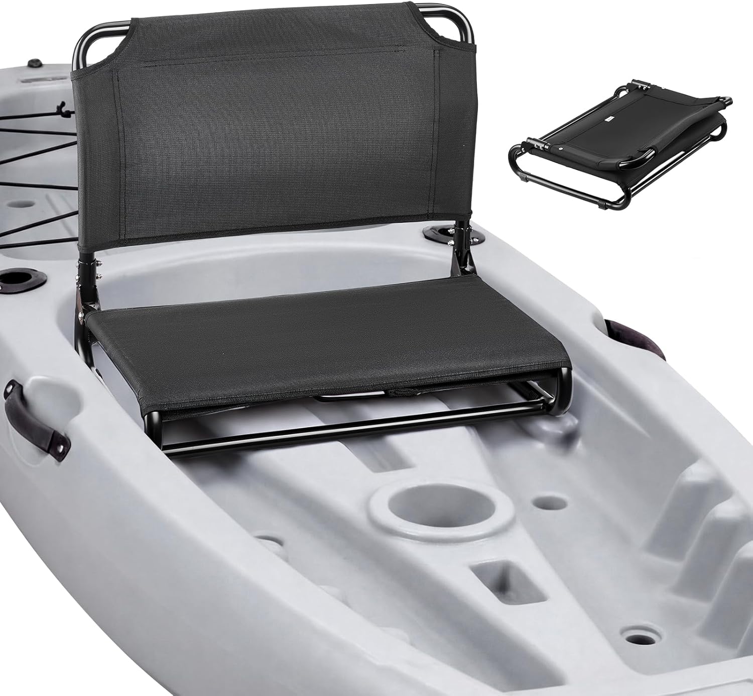 AUCT 11742 - $60 VEVOR Kayak Seat, Folding Kayak Seat with Comfortable Ba