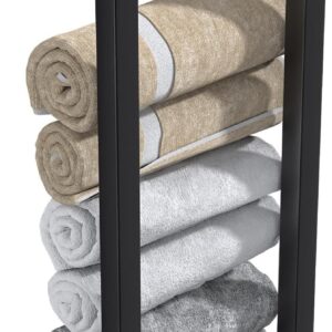 AUCT 11527 - Towel Racks for Bathroom Rolled Towels,Small Vertical Towel