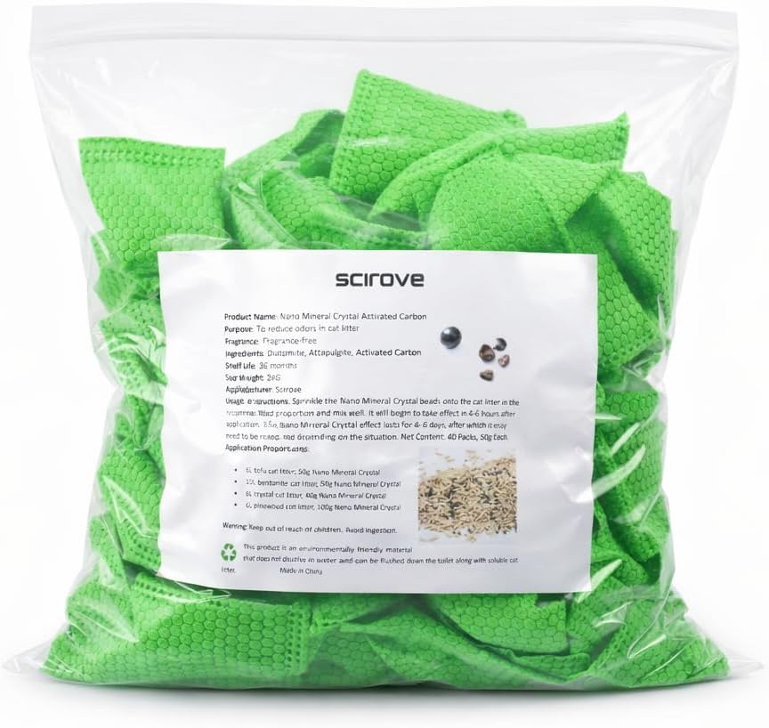 AUCT 11453 - $81 2kg Nano Mineral Crystal Activated Carbon Deodorizing Be
