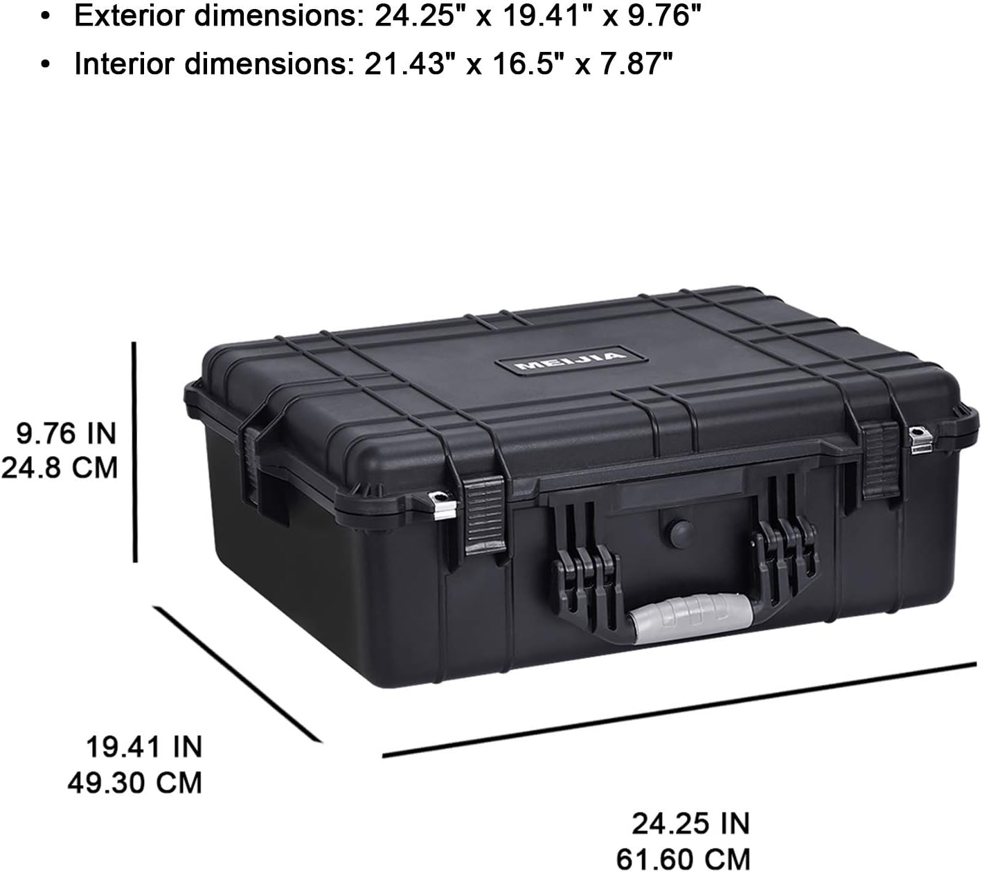 AUCT 11564 - $166 MEIJIA Portable Waterproof Protective Hard Case, Camera - Image 3