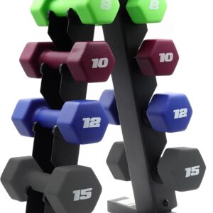 AUCT 11357 - CAP Barbell Neoprene Dumbbell Weights Pairs & Sets | Multipl