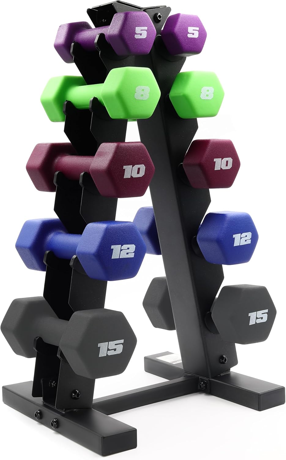 AUCT 11357 - CAP Barbell Neoprene Dumbbell Weights Pairs & Sets | Multipl