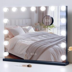 AUCT 11534 - $70 Vanity Mirror with Lights Lighted Makeup Mirror with 15