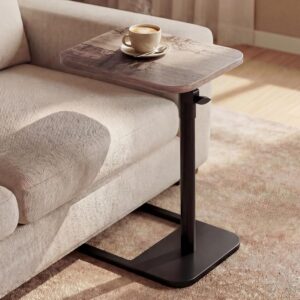 AUCT 11207 - YUHFERA 360 Swivel Sofa Tray Table for Couch Arm - Height A