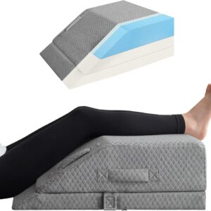 AUCT 11302 - Adjustable Leg Elevation Pillows for Swelling, Cooling Gel M