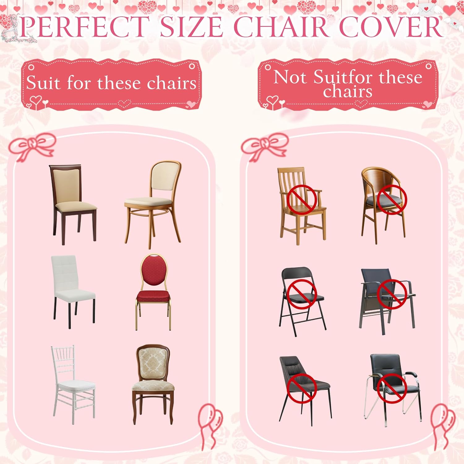 AUCT 11837 - Moukeren 24 Pcs Folding Chair Cover Set with 12 White Spande - Image 4