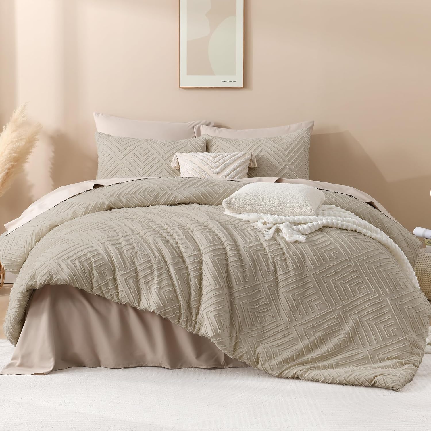 AUCT 11249 - $100 Andency Oversized King Comforter 128'x120', 3 Pieces Oa - Image 2
