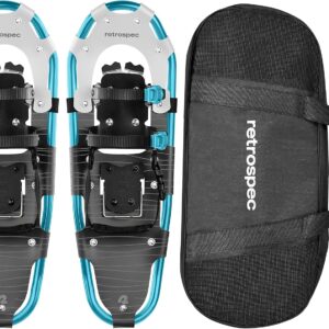 AUCT 11270 - Retrospec Drifter Snowshoes for Women & Men - Lightweight Al