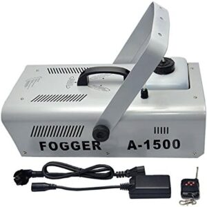 AUCT 13411 - $304 Remote Pro 1500W Thermostatic Fog Machine DJ Show Stage