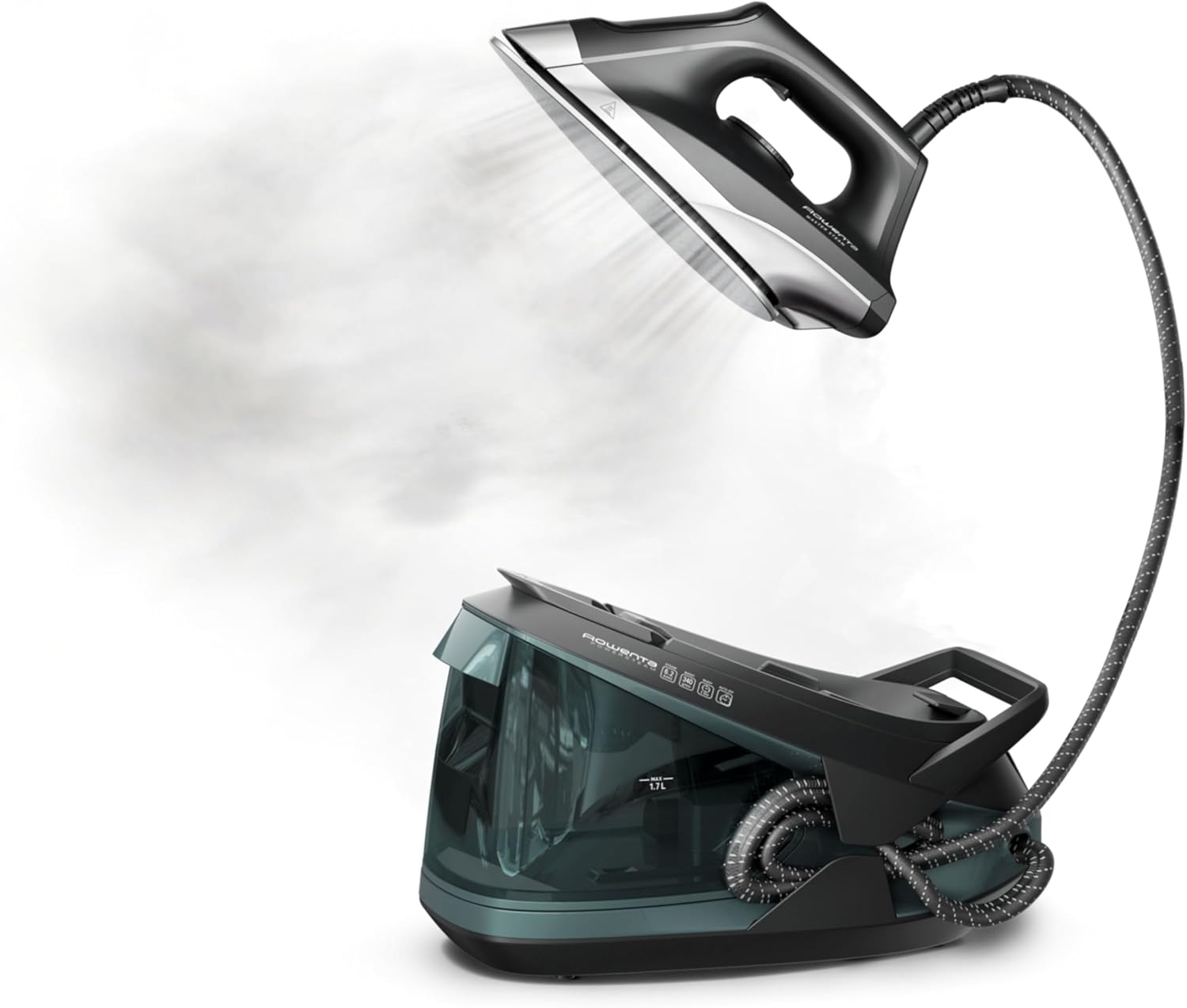 AUCT 13713 - $200 Rowenta Iron Steamer for Clothes Master Steam Station,