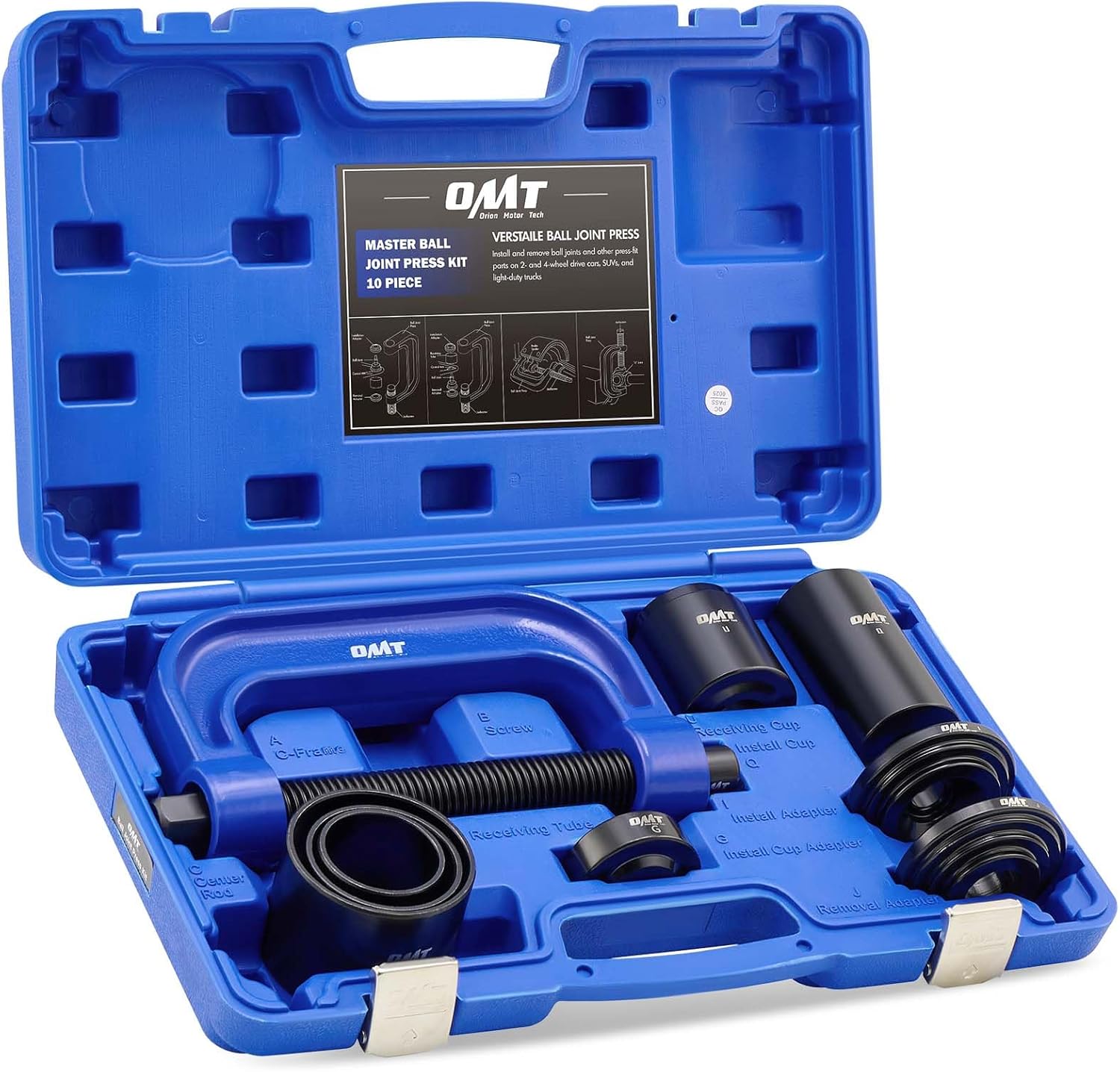 AUCT 13230 - Orion Motor Tech Ball Joint Press Kit, Heavy Duty Ball Joint