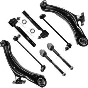 AUCT 14215 - $77 SCITOO 8pcs Front Suspension Kit Lower Control Arm with