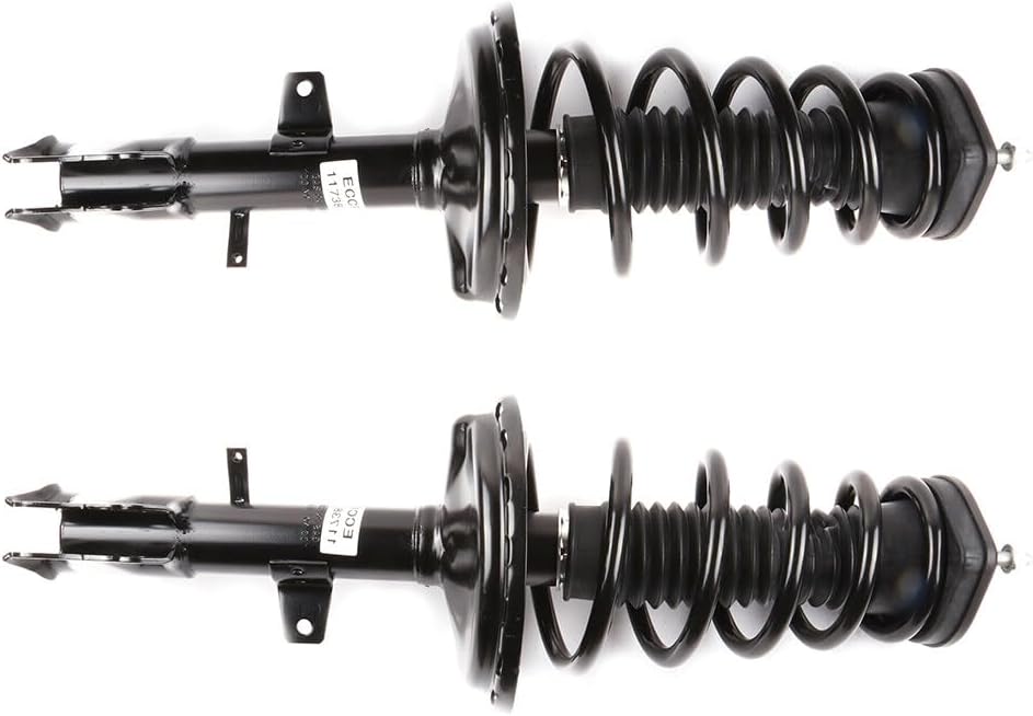 AUCT 14337 - $143 AUTOMUTO Rear Pair Complete Struts Spring Assembly Shoc