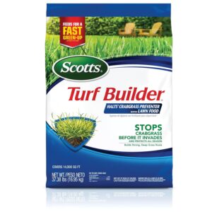 AUCT 12461 - $121 Scotts Turf Builder Halts Crabgrass Preventer with Lawn
