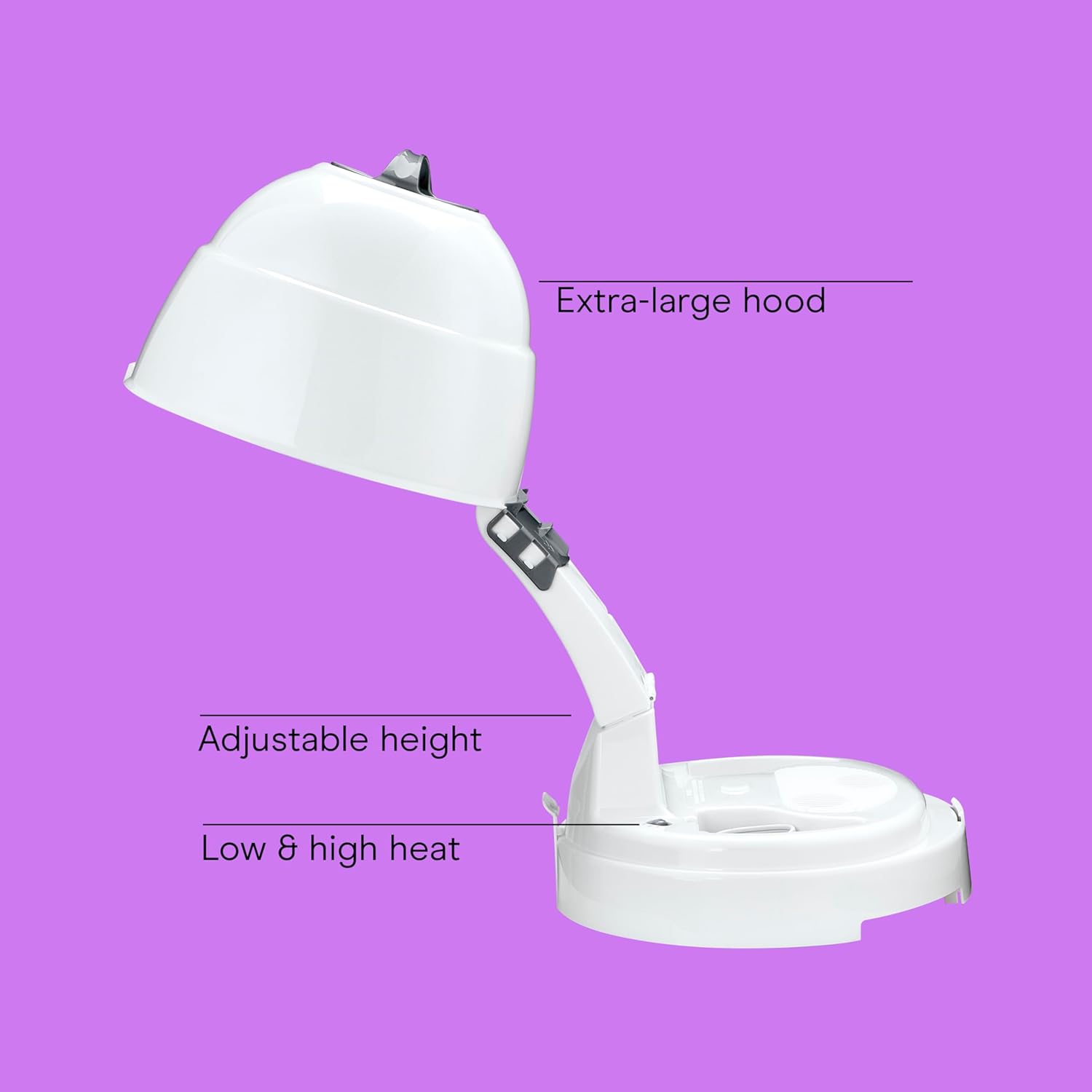 AUCT 13352 - $55 Conair Pro Style Bonnet Hair Dryer, 2 Heat Settings, Adj - Image 2