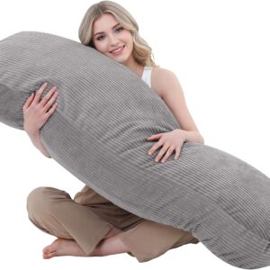 AUCT 13387 - 20x54 Body Pillow for Adults, Long Body Pillow for Bed with