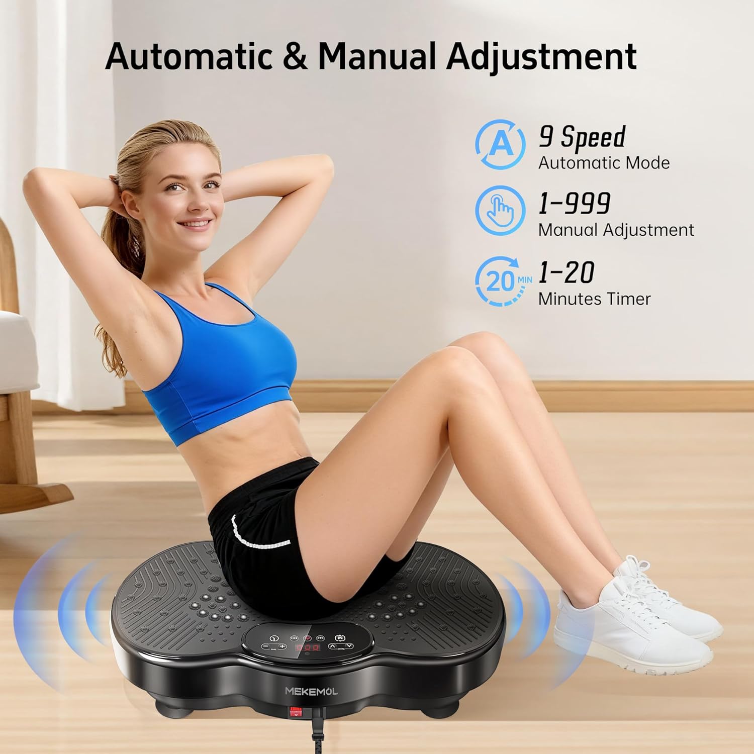 AUCT 14089 - Vibration Plate Exercise Machine - Vibrating Plate for Lymph - Image 2