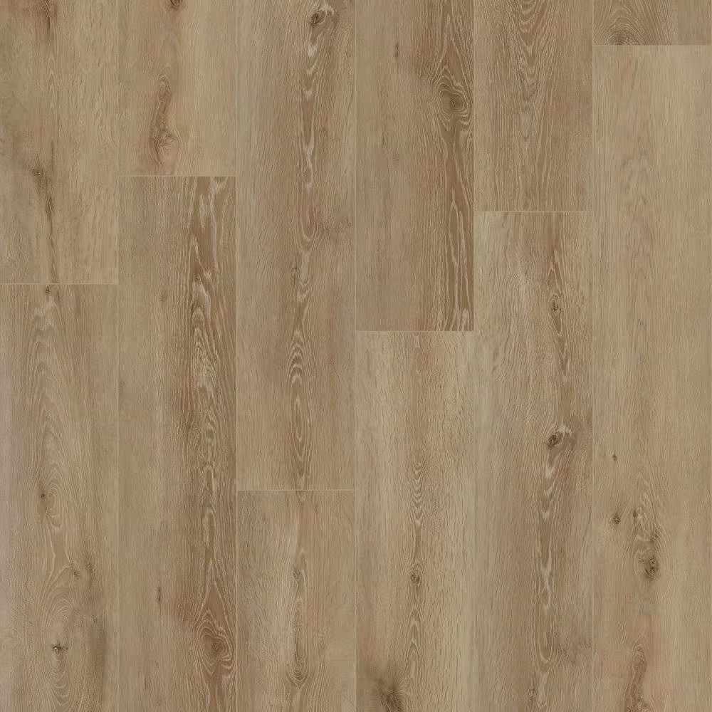 AUCT 14382fl - $328 9 boxes -Virgil Island Oak 12 mm T x 8 in. W Waterproof