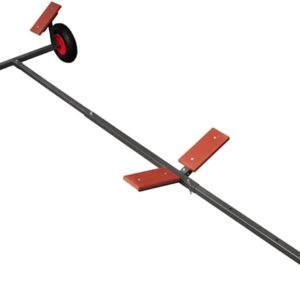 AUCT 12942 - $158 vidaXL Boat Trailer, Fishing Boat Trailer with Large Wh