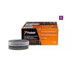 AUCT 12717 - $163 Paslode 2 in. x 0.092-Gauge 0-Degree Hot Galvanized Smo