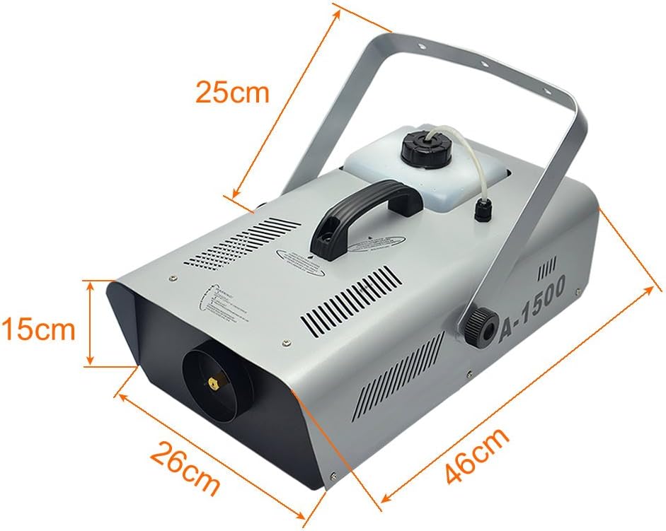 AUCT 13411 - $304 Remote Pro 1500W Thermostatic Fog Machine DJ Show Stage - Image 3