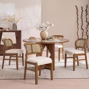 AUCT 14263 - $520 CHRISTOPHER KNIGHT HOME Darian Mid-Century Modern Beige