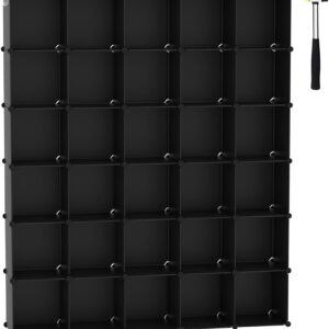 AUCT 14319 - $89 C&AHOME Cube Storage Organizer, 30-Cube Shelves Units, C