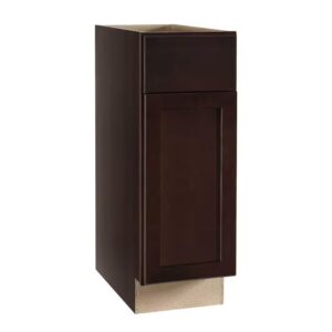 AUCT 14241 - $164 Shaker Assembled 12x34.5x24 in. Base Kitchen Cabinet wi