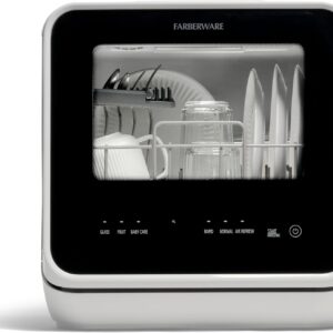 AUCT 14138 - $338 Farberware Portable Countertop Dishwasher with 5-Liter