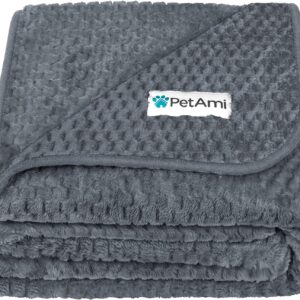 AUCT 12098 - PetAmi Waterproof Dog Blanket, Leakproof XL Pet Blanket for