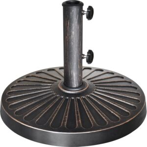 AUCT 14298 - EliteShade USA 18" Patio Umbrella Base Stand, 26 lbs Heavy D
