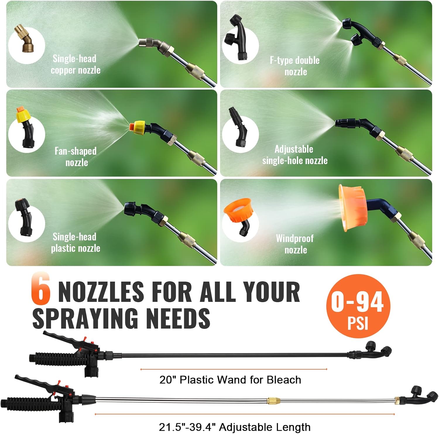 AUCT 14279 - $148 VEVOR 4 Gallon Battery Powered Backpack Sprayer with Wh - Image 4