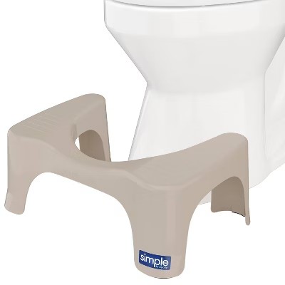 AUCT 12059 - Squatty Potty Simple Stool Taupe