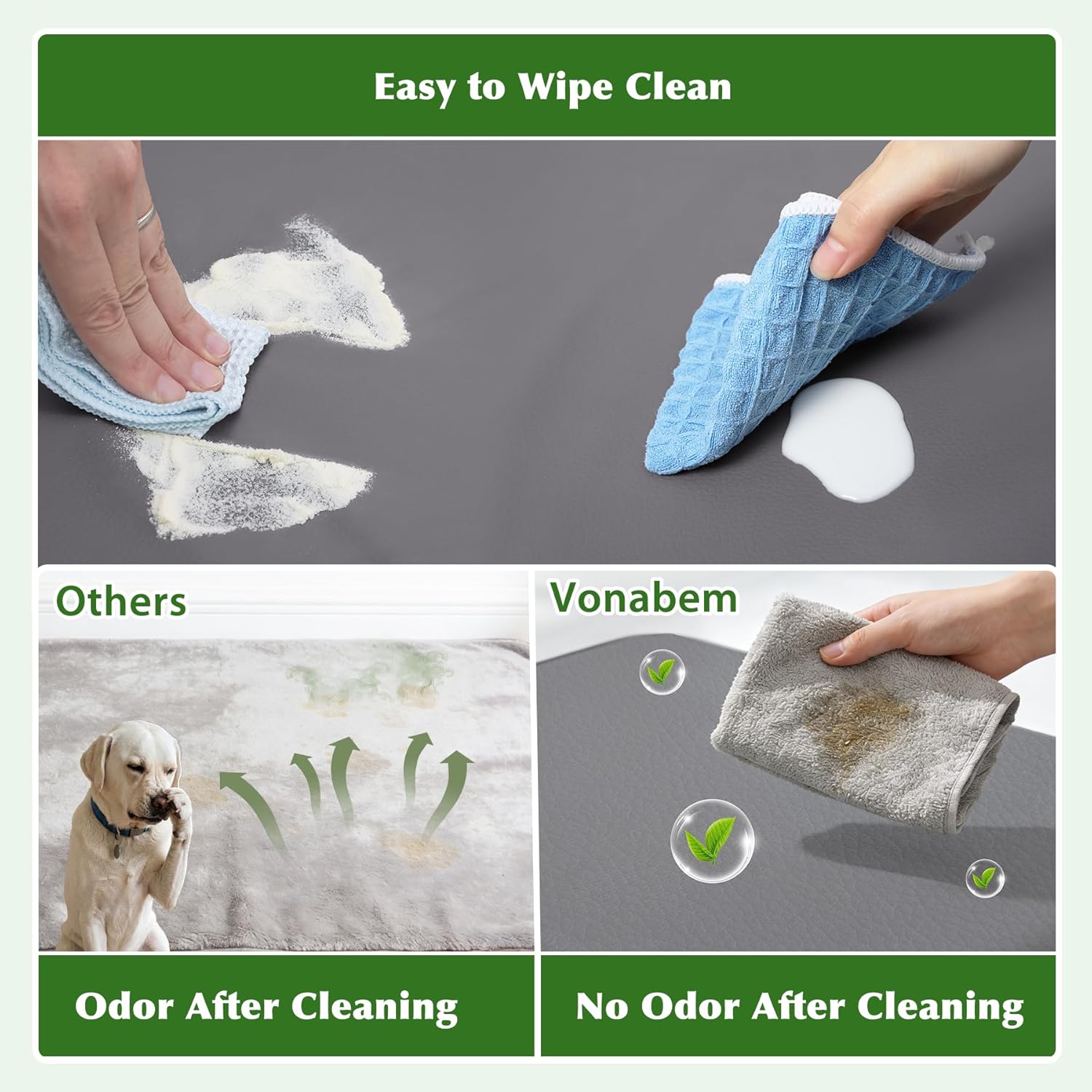 AUCT 13285 - Vonabem Outdoor Waterproof Dog Bed Washable, Extra Large Cra - Image 3