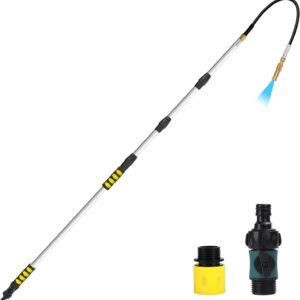 AUCT 13100 - 20FT Reach Telescopic Gutter Cleaning Tools from Ground, Rai