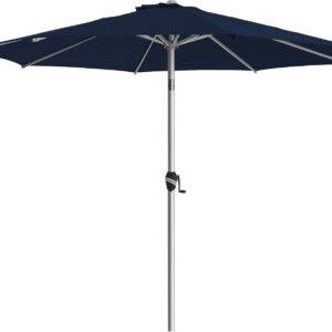 AUCT 12701 - $100 BLUU 9 FT Aluminum Outdoor Patio Umbrella, 5-YEAR Fade-