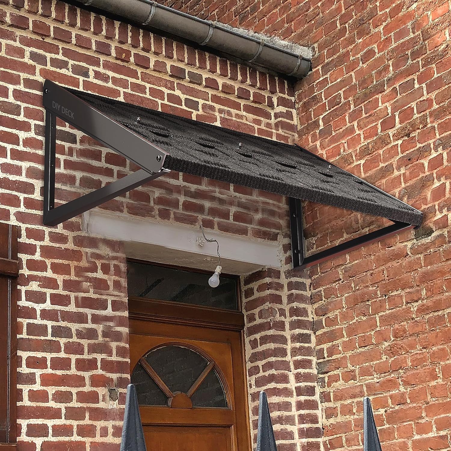 AUCT 12165 - $229 Metal Awnings 52" W x 31" H, Tile Shaped Metal Awning f