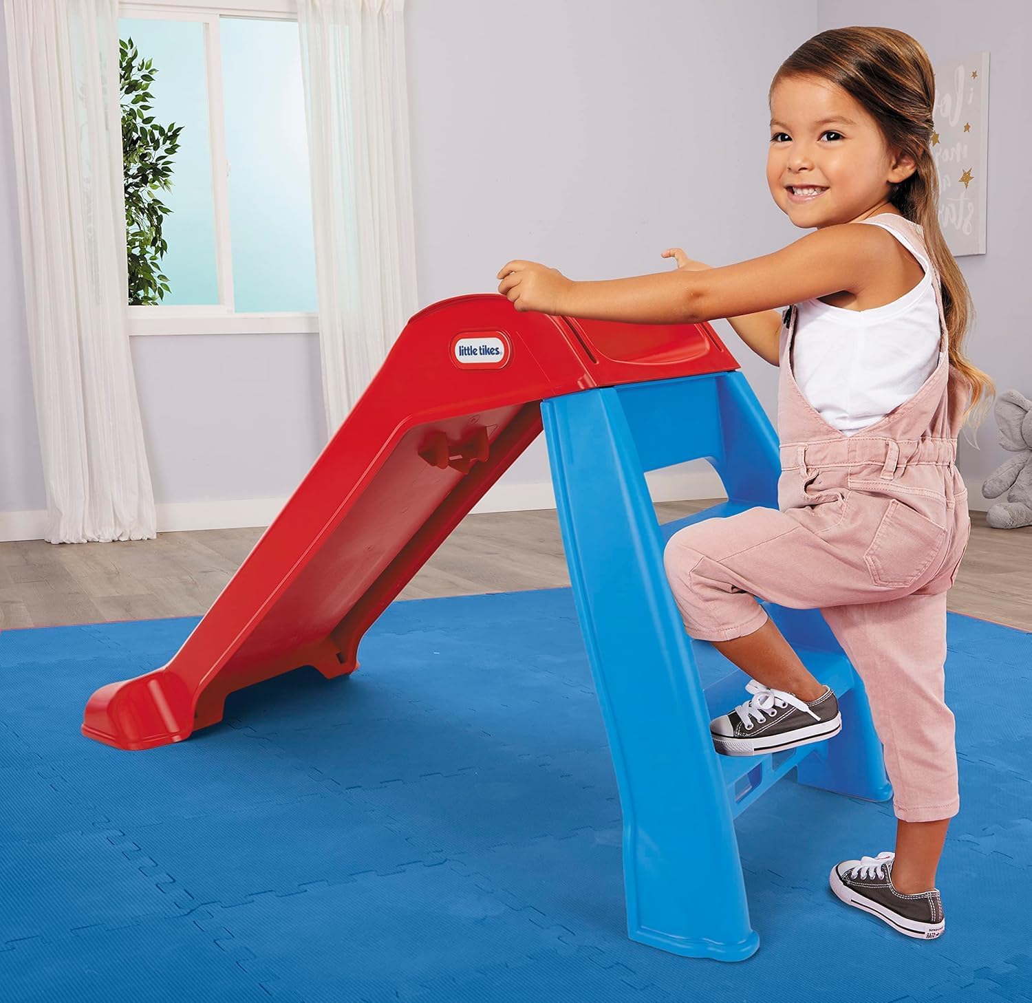 AUCT 12034 - $66 Little Tikes First Slide for Kids, Easy Set Up for Indoo - Image 2