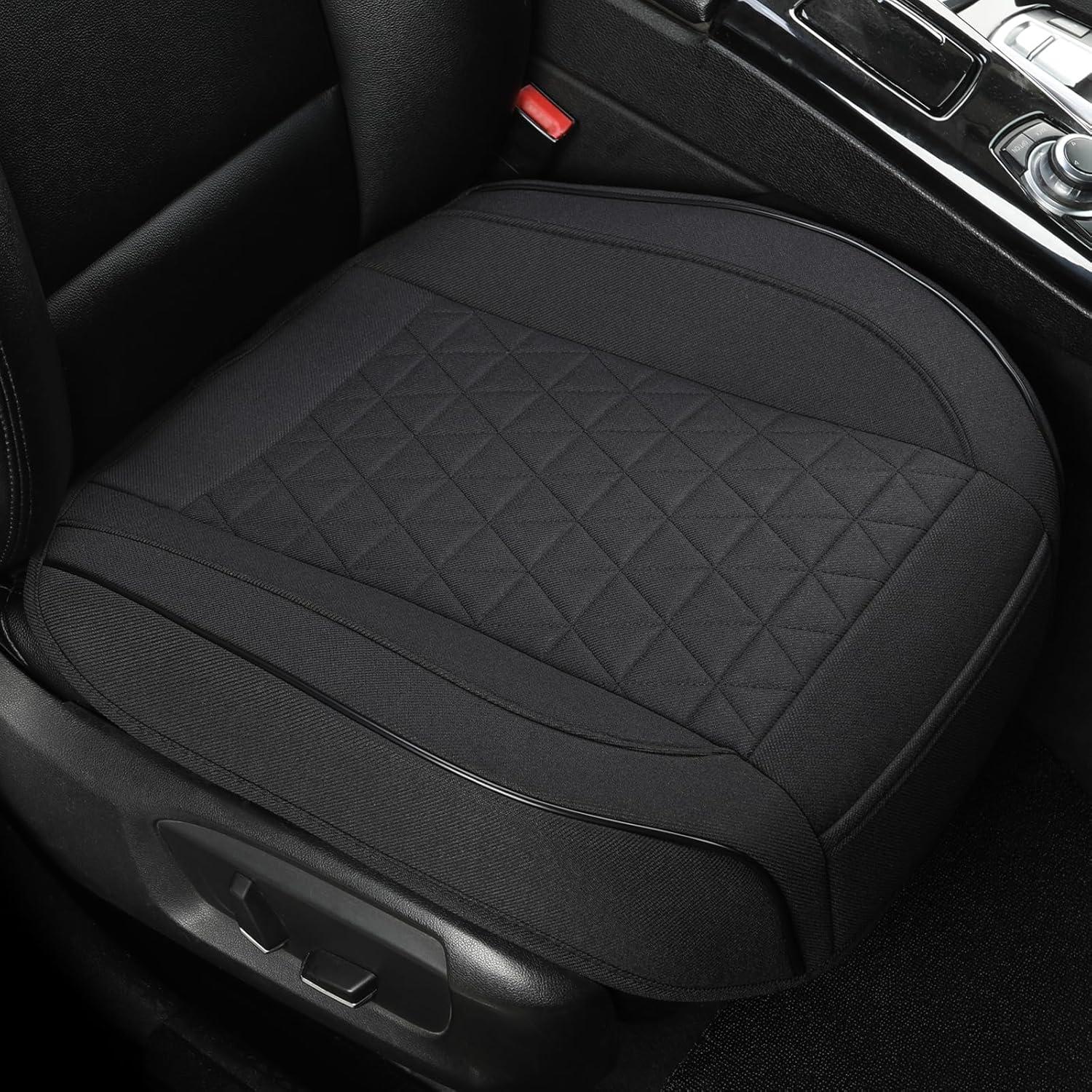 AUCT 12119 - West Llama Linen Front Car Seat Cover Protector Anti-Slip Bo