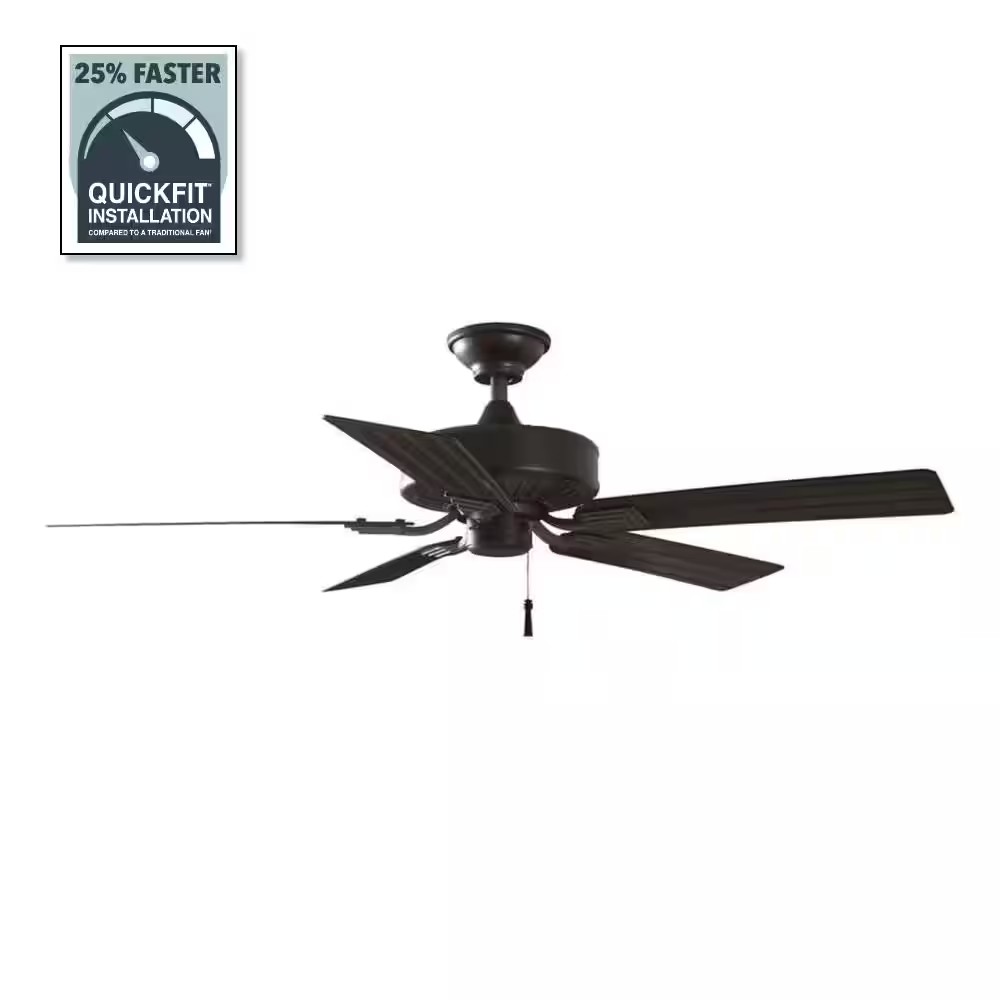 AUCT 12593 - $100 Barrow Island 52 in. Indoor/Outdoor Wet Rated Natural I