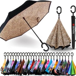 AUCT 13562 - SIEPASA 49/56 Inch Inverted Reverse Upside Down Umbrella, Ex