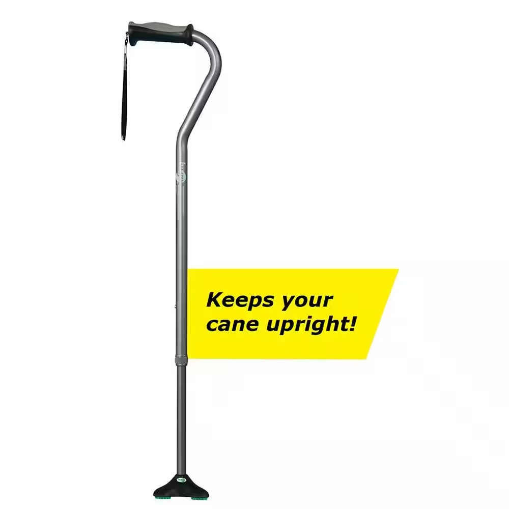 AUCT 12715 - Hugo Mobility QuadPod Offset Cane with Ultra Stable Cane Tip - Image 4