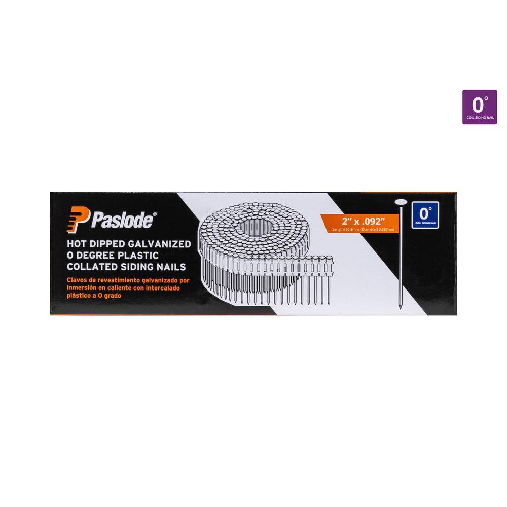 AUCT 12717 - $163 Paslode 2 in. x 0.092-Gauge 0-Degree Hot Galvanized Smo - Image 3
