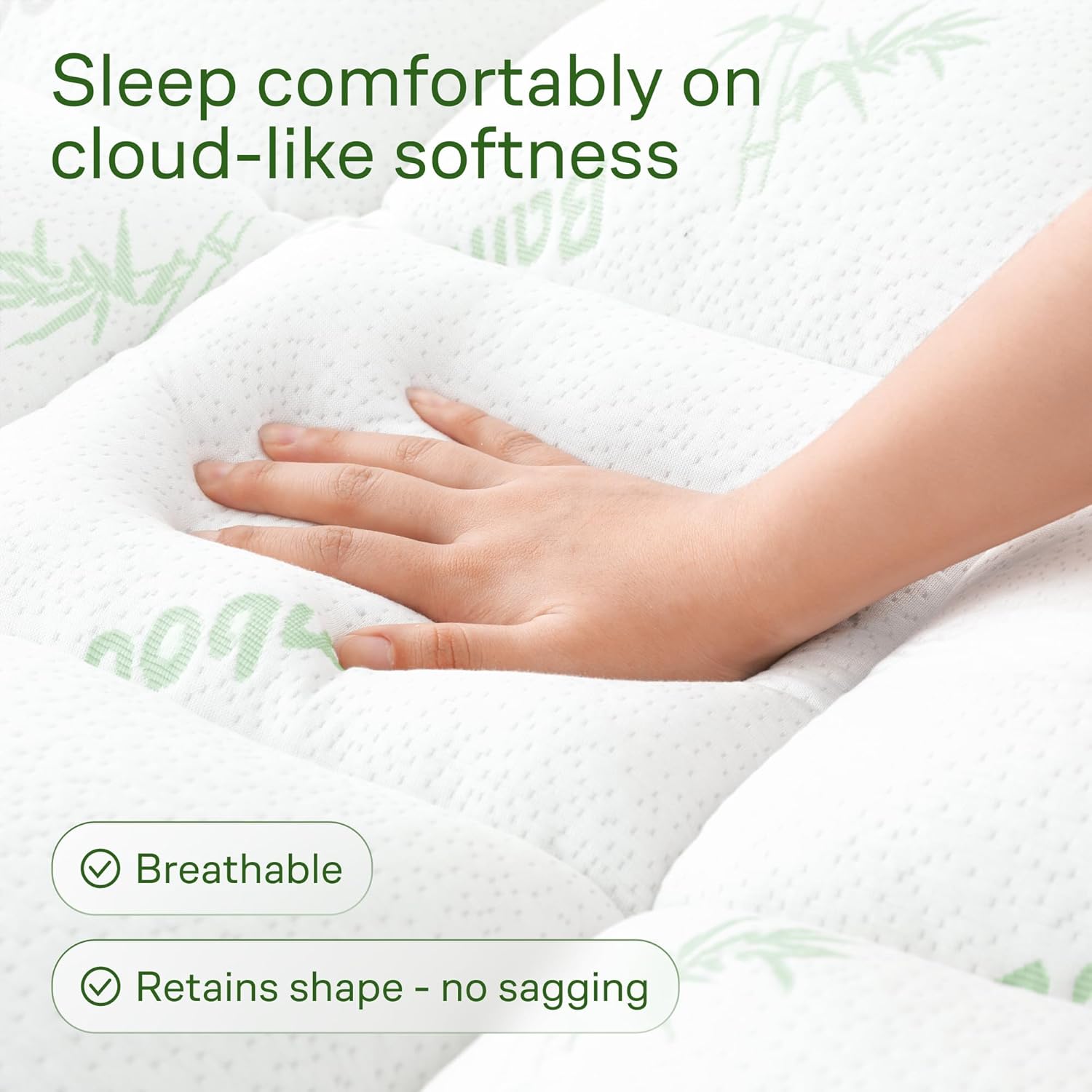 AUCT 13400 - Niagara Sleep Solution Ultra Soft King Size Mattress Topper - Image 2
