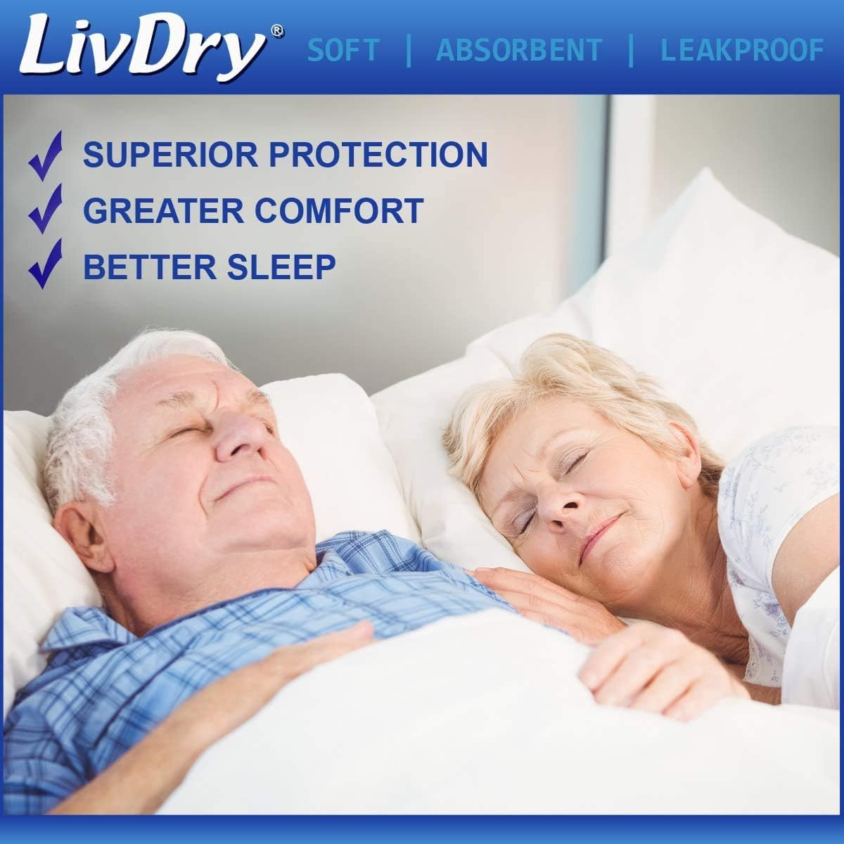 AUCT 14288 - $90 LivDry 3XL Overnight Adult Diapers for Women and Men, XX - Image 4