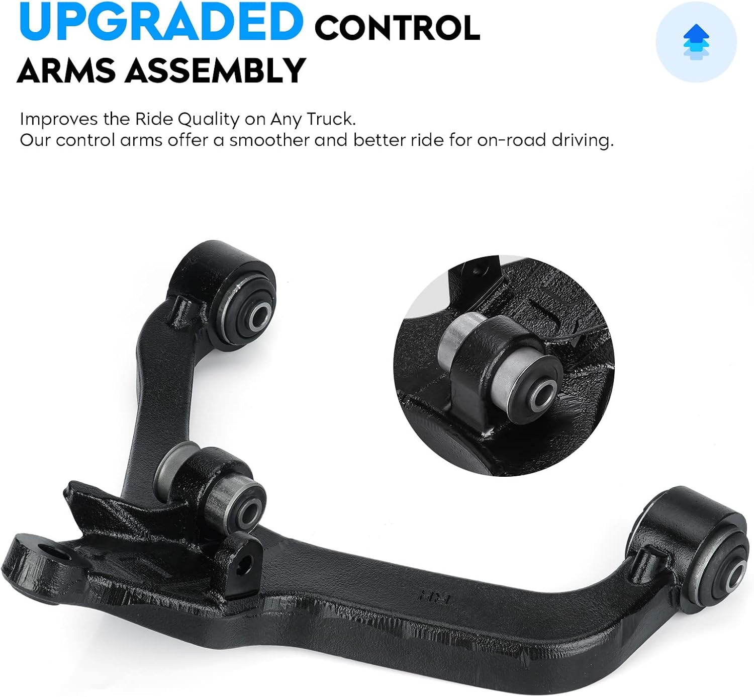 AUCT 14352 - $114 K641558 K641559 Front Lower Control Arms for Jeep Liber - Image 2