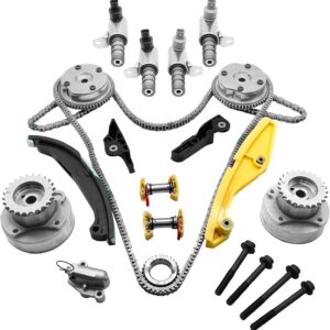 AUCT 14291 - $247 90738S Timing Chain Kit with Cam Timing Sprocket & 4Pcs